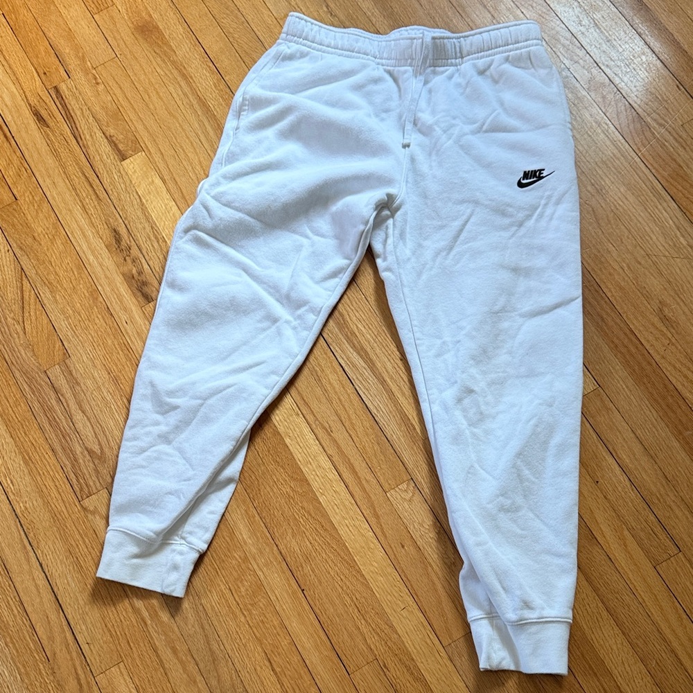Nike White Sweatpants for Men